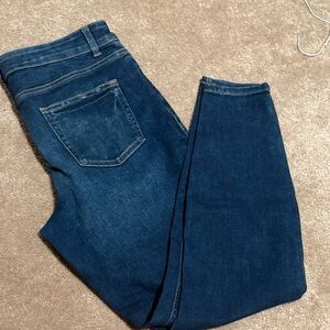Women's Dark Indigo Skinny Jeans